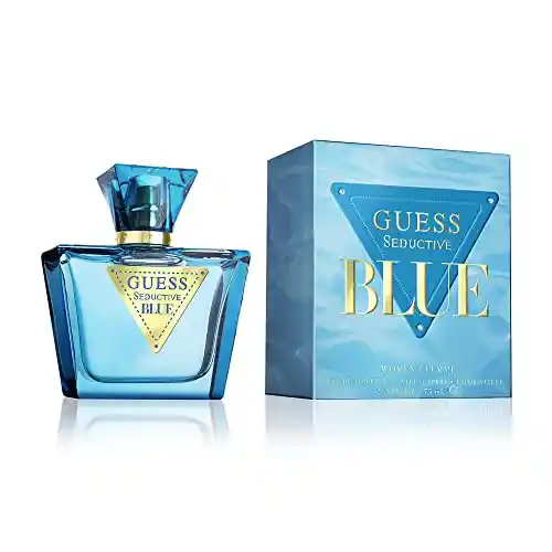 Perfume Guess Seductive Blue Eau De Toilette para mujer 75ml.