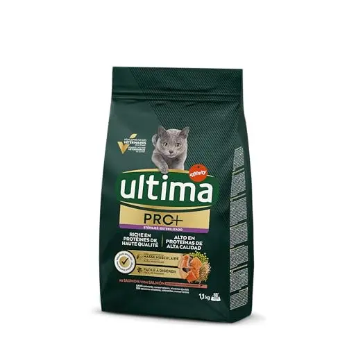 Pienso para Gatos con Salmón 1,1kg Ultima Pro+
