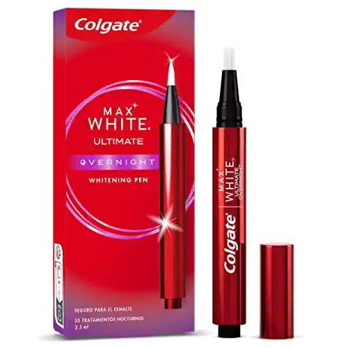 Pincel blanqueador dental nocturno Colgate Max White