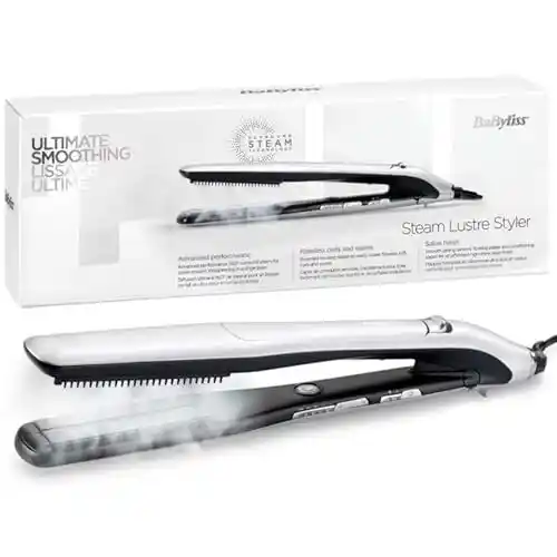 Plancha BaByliss Steam Lustre ST595E con vapor