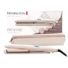 Plancha de pelo Remington PROluxe S9100 con tecnología OPTIheat y pantalla LCD