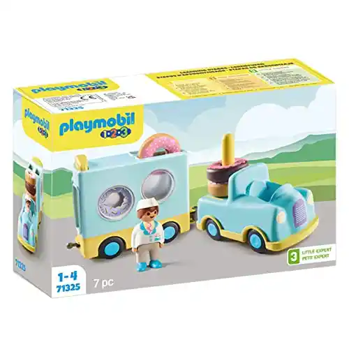 Playmobil 1.2.3 Camión de Donuts