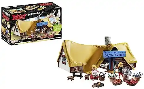 Playmobil Asterix La Cabaña de Ordenalfabetix