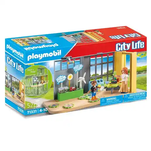 Playmobil City Life Aula Climatológica 71331 set de juego con figuras y accesorios