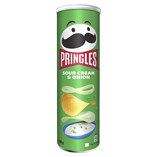 Pringles sabor Sour Cream and Onion 200g