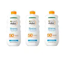 PROMO 3x2! 3x400ml crema solar Garnier Delial Sensitive Advanced IP50+
