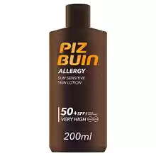 Protector Solar Corporal SPF 50+ PIZ BUIN Allergy 200ml