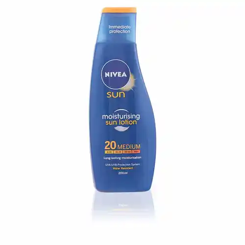 Protector Solar Nivea SUN PROTEGE & HIDRATA leche SPF20 de 200ml