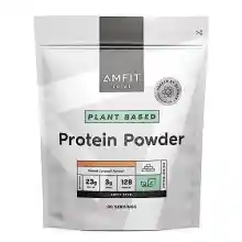 Proteína en polvo de origen vegetal, caramelo salado, 900g - Marca Amazon - Amfit Nutrition