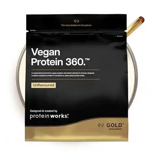 Proteína vegana Protein Works Vegan Protein 360 Gold (1 kg) sin sabor