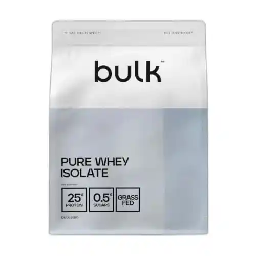 Proteína Whey Isolate Bulk de fresa (1 kg) de alta pureza