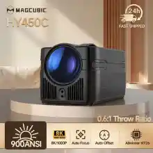 Proyector Magcubic HY450 de alcance ultracorto con autoenfoque real (900 ANSI, 1080P, WiFi6)