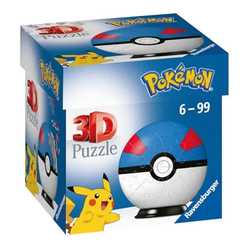 Puzzle 3D Pokémon Super Ball de Ravensburger