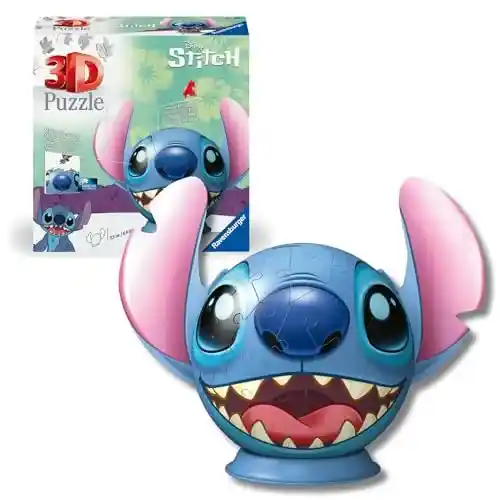 Puzzle 3D Ravensburger Stitch con 77 piezas