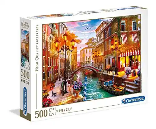 Puzzle Clementoni 500 piezas Atardecer en Venecia
