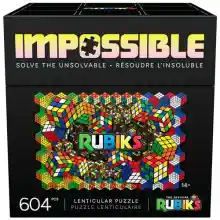 Puzzle lenticular Rubik's Cube 604 piezas con póster