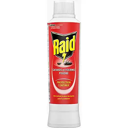 Raid Insecticida Cucarachas y hormigas, 250 g