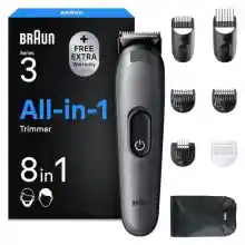 Recortadora Braun Todo en Uno Series 3 AIO3535g para barba y pelo