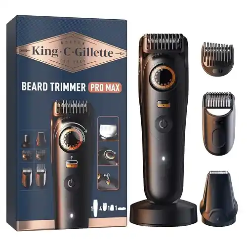 Recortadora de barba King C Gillette PRO MAX