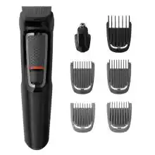 Recortadora Philips Multigroom Series 3000 MG3720/33, recargable y con accesorios