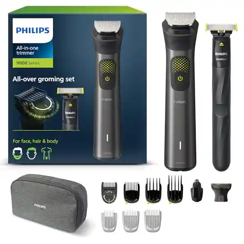 Recortadora Philips Serie 9000 Kit 13 en 1