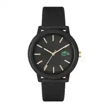 Reloj analógico Lacoste con correa de silicona