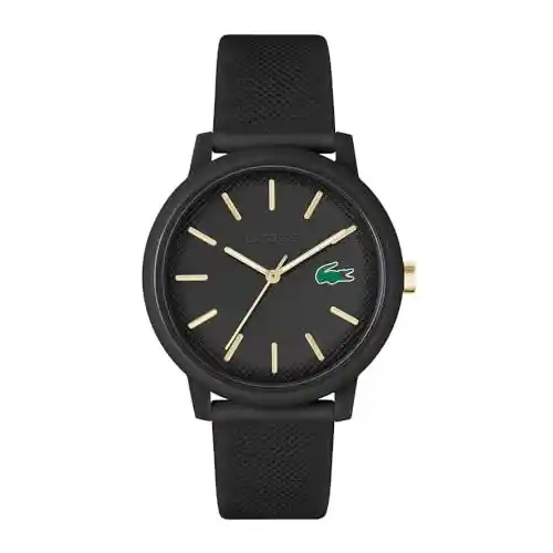 Reloj analógico Lacoste con correa de silicona