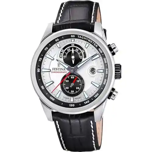 Reloj Festina Timeless Chronograph de cuarzo con correa de cuero
