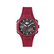 Reloj Lacoste LC33 Collection analógico-digital para hombre con correa de silicona