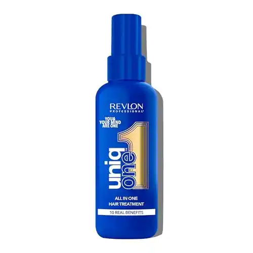 Revlon Professional UniqOne Protector Termico Edición Limitada, Tratamiento hidratante para el cabello sin aclarado, Vainilla y Jazmin 150 ml