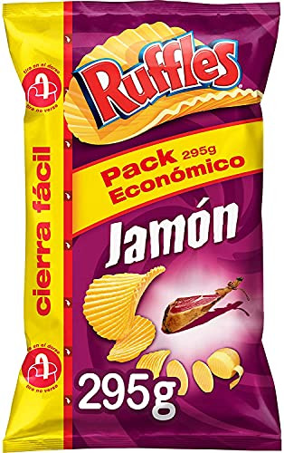 Ruffles Jamon Patatas Fritas, 295g