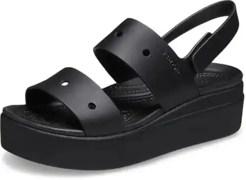 Sandalias Crocs Brooklyn 4U para Mujer con plantilla LiteRide y correa ajustable