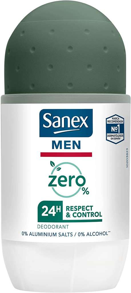 Sanex Men Zero% - Desodorante Roll-On (50ml)