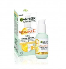 Sérum Facial Iluminador y Anti Manchas 2 en 1 Garnier con 20% Vitamina C y SPF25