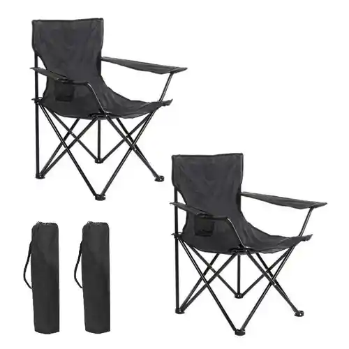 Set de 2 Sillas camping plegables - 2 colores a elegir