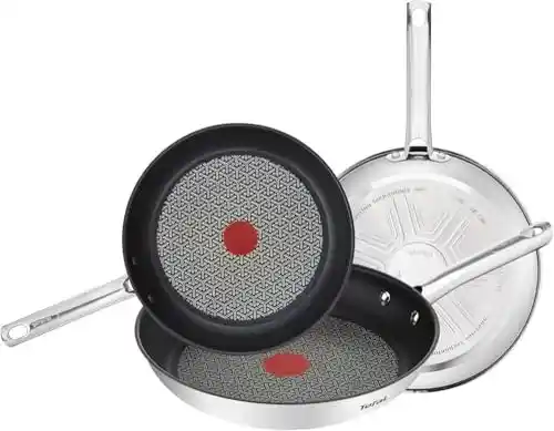 Set de 3 Sartenes 20, 24 y 28 cm Tefal Duetto