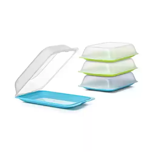 Set de 4 Porta Embutidos y Alimentos Fresh MAXI, Reutilizables, TATAY