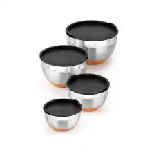 Set de Boles Acero Inoxidable BRA Efficient 12-16-20 cm