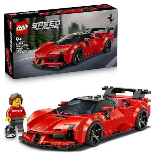 Set de construcción Lego Ferrari SF90 XX Stradale con 339 piezas