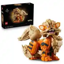 Set de construcción LEGO Pokémon Arcanine (1.190 piezas) articulado