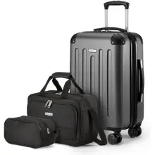 Set de Equipaje 3 Piezas Amazon Basics - 3 colores a elegir