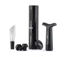 Set de vino eléctrico recargable Haier con accesorios incluidos