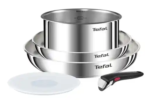 Set Tefal Ingenio Emotion de 5 piezas con mango desmontable