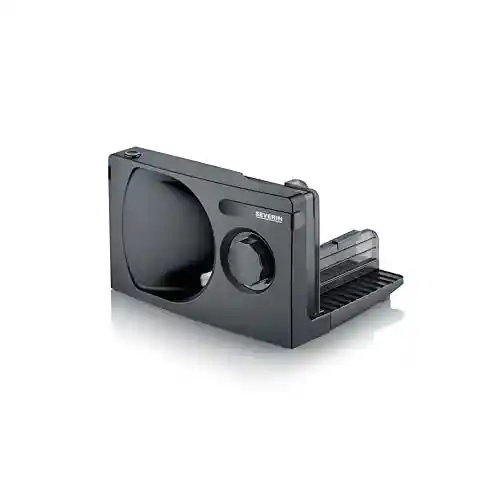 Severin AS 9595 cortafiambres universal negro con grosor ajustable