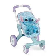 Sillita de paseo de juguete Smoby Stitch con peluche de 25 cm