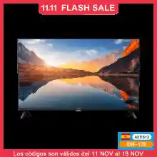 Smart tv 32" Xiaomi TV A 32 2025 (desde las 00h del 11/11 hasta agotar stock)