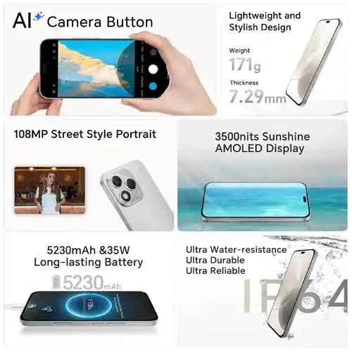Smartphone HONOR 400 Lite 5G 8GB/256GB