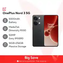 Smartphone OnePlus Nord 3 5G 16GB/256GB