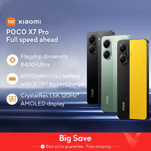 Smartphone POCO X7 Pro NFC 5G 8G/256GB