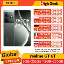 Smartphone Realme GT 6T 5G 8GB+256GB